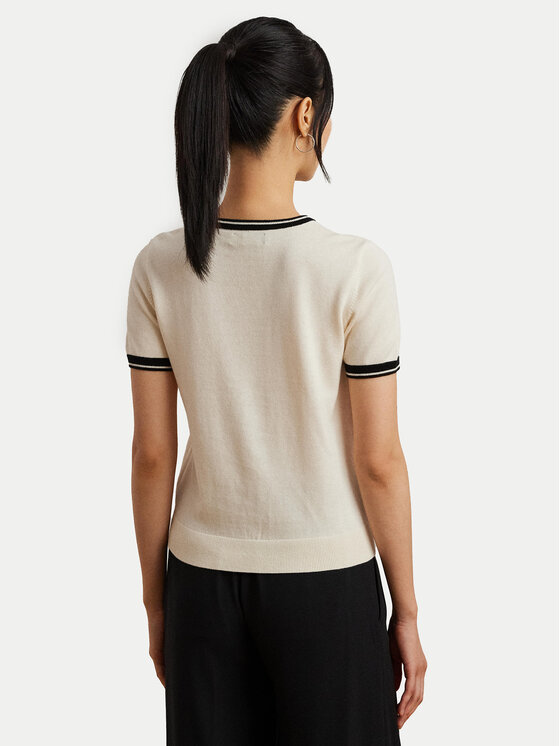 LAUREN RALPH LAUREN LAUREN RALPH LAUREN Pullover 200963659001 Écru Relaxed Fit