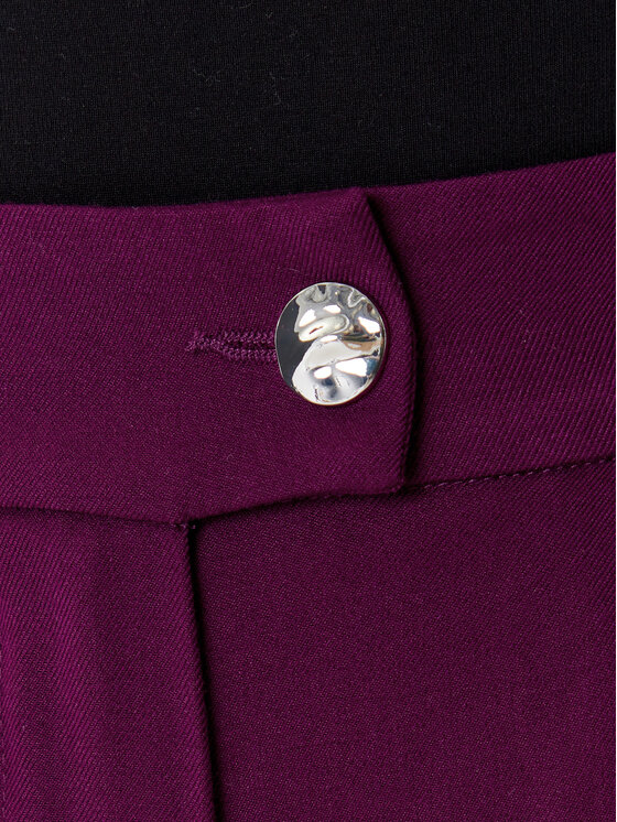United Colors Of Benetton United Colors Of Benetton Παντελόνι υφασμάτινο 47UPDF07R Μωβ Regular Fit