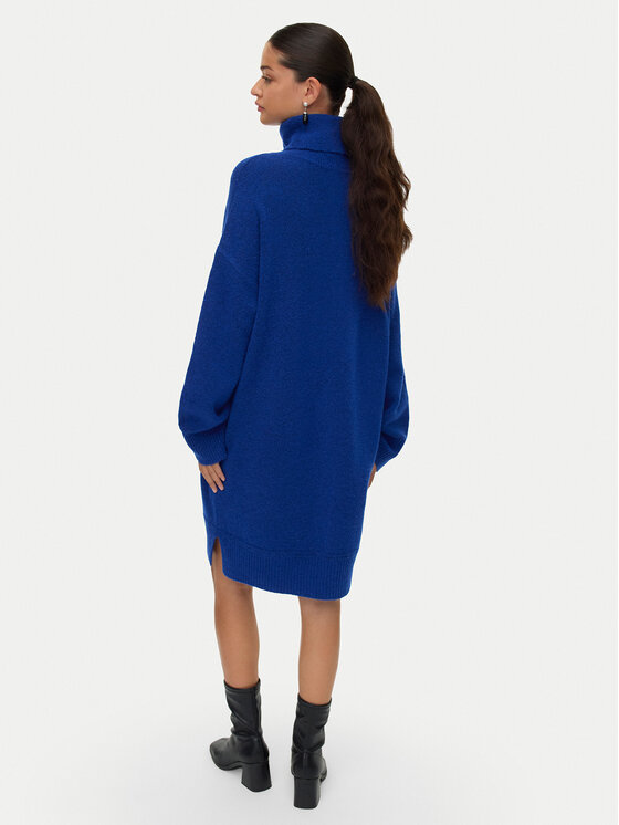 Vero Moda Vero Moda Úpletové šaty Aquarius 10331900 Modrá Regular Fit