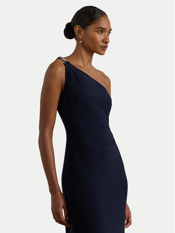 LAUREN RALPH LAUREN LAUREN RALPH LAUREN Večernja haljina 253980922002 Tamnoplava Slim Fit