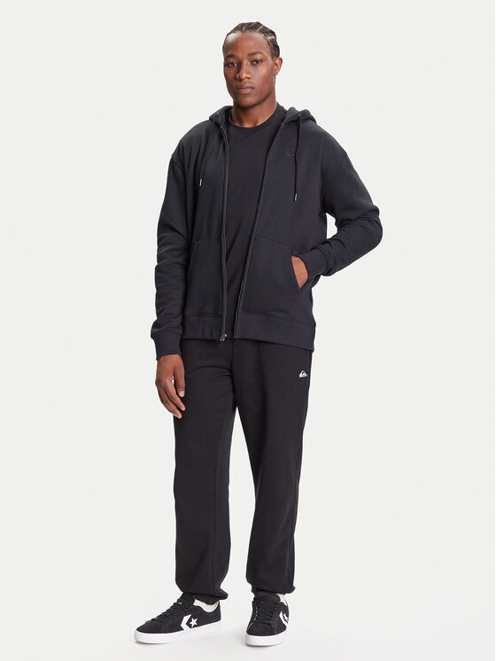 Quiksilver Quiksilver Суитшърт EQYFT05160 Черен Regular Fit