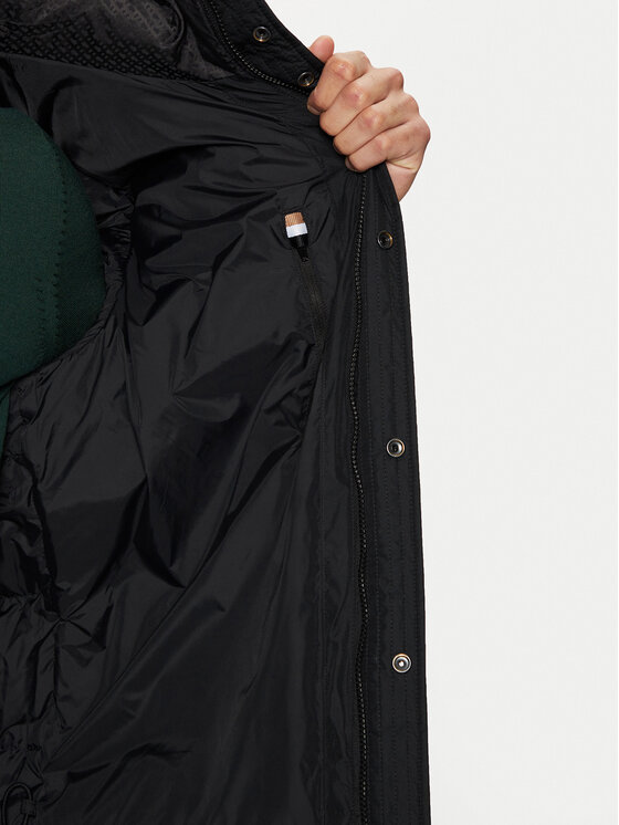 BOSS BOSS Zimní bunda H-Corbinian3 50525243 Černá Regular Fit