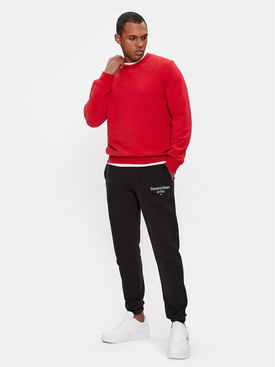 Tommy Jeans Tommy Jeans Spodnie dresowe Entry DM0DM18935 Czarny Slim Fit