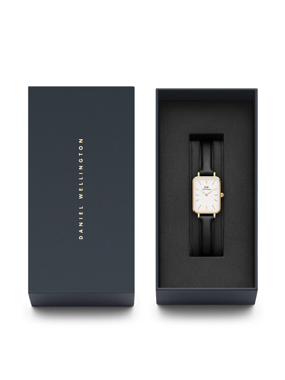 Daniel Wellington Daniel Wellington Ročna ura Quadro Pressed DW00100559 Zlata