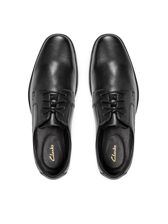 Clarks Clarks Туфлі Howard Walk 261612857 Чорний