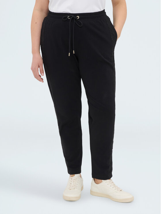 Fiorella Rubino Fiorella Rubino Pantaloni di tessuto P833L002370N033 Nero Regular Fit