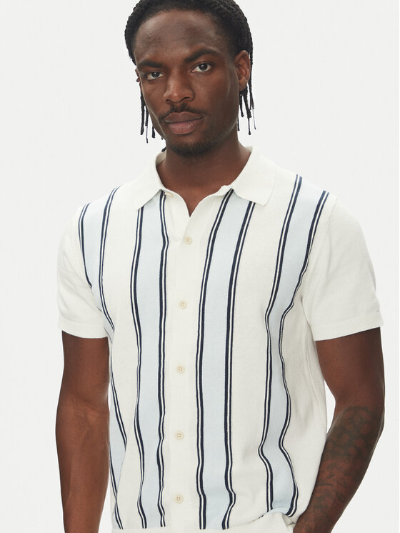 Lindbergh Lindbergh Kardigan 30-804062 Bijela Relaxed Fit