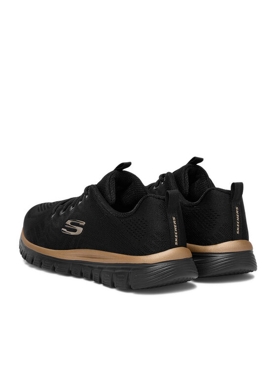 Skechers Skechers Sneakers C-GRACEFUL 12615 BKRG Schwarz