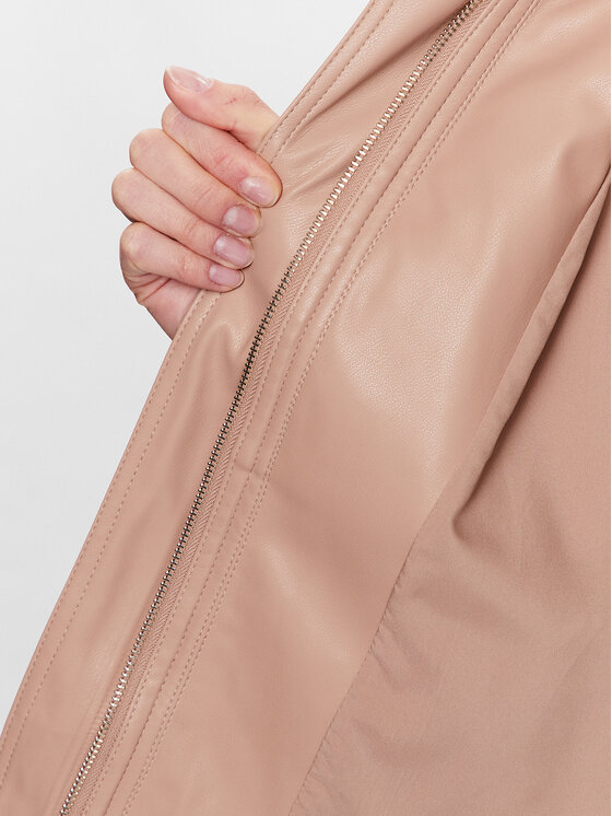 DKNY DKNY Μπόμπερ μπουφάν P3ACTR28 Μπεζ