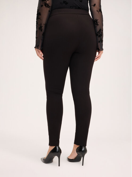 Fiorella Rubino Fiorella Rubino Spodnie materiałowe P077L002494N033 Czarny Skin Fit