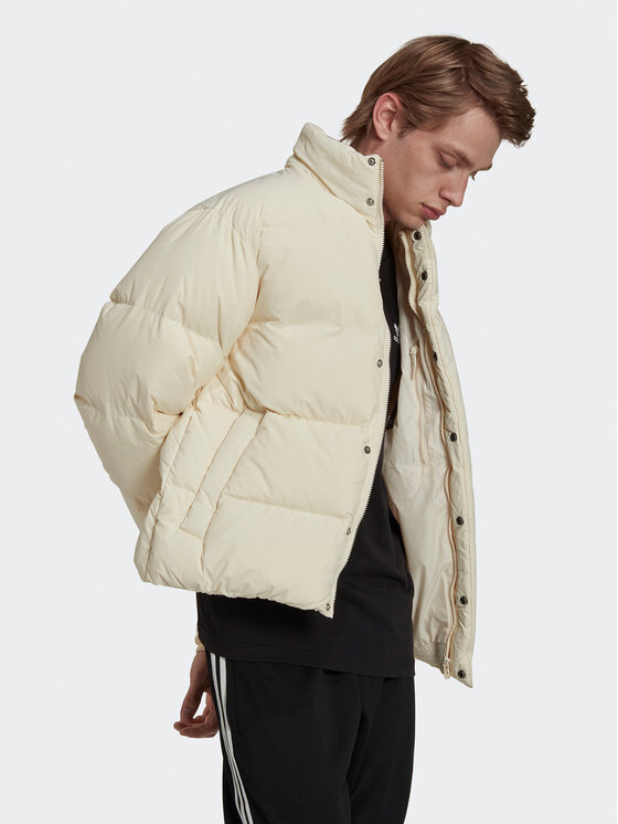 adidas adidas Vatovaná bunda HL9201 Écru Regular Fit