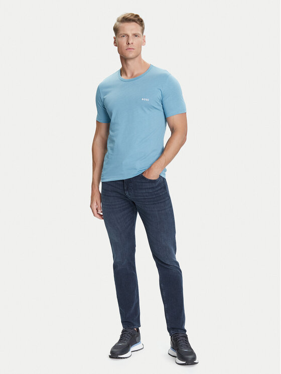 BOSS BOSS Jeansy H-Delaware 50544924 Granatowy Slim Fit
