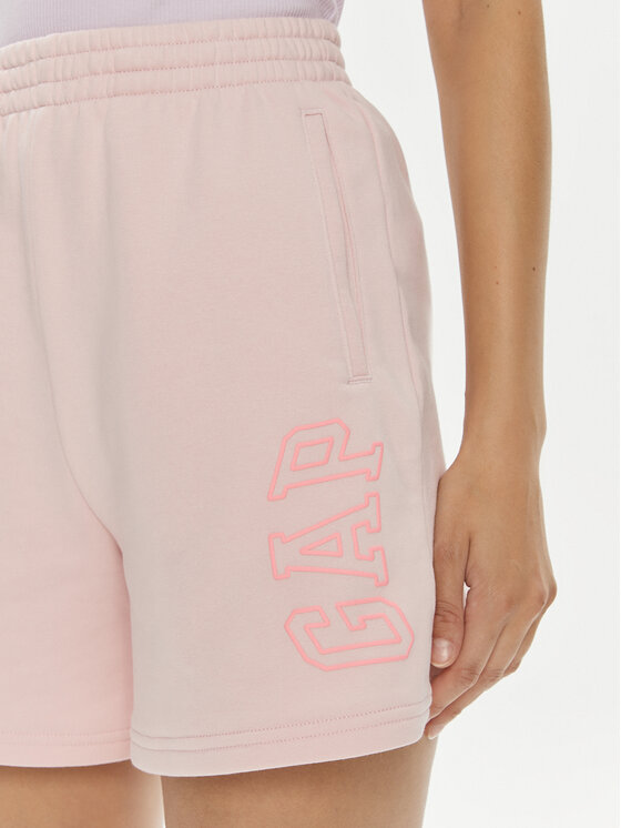 Gap Gap Szorty sportowe 586137-04 Różowy Loose Fit