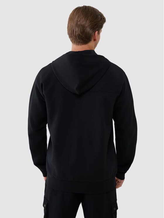 4F 4F Felpa 4FWSS25TSWSM1537-20S Nero Regular Fit