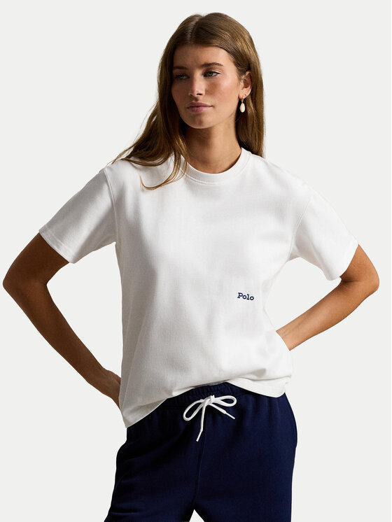 Polo Ralph Lauren Polo Ralph Lauren T-krekls 211A96263004 Balts Regular Fit