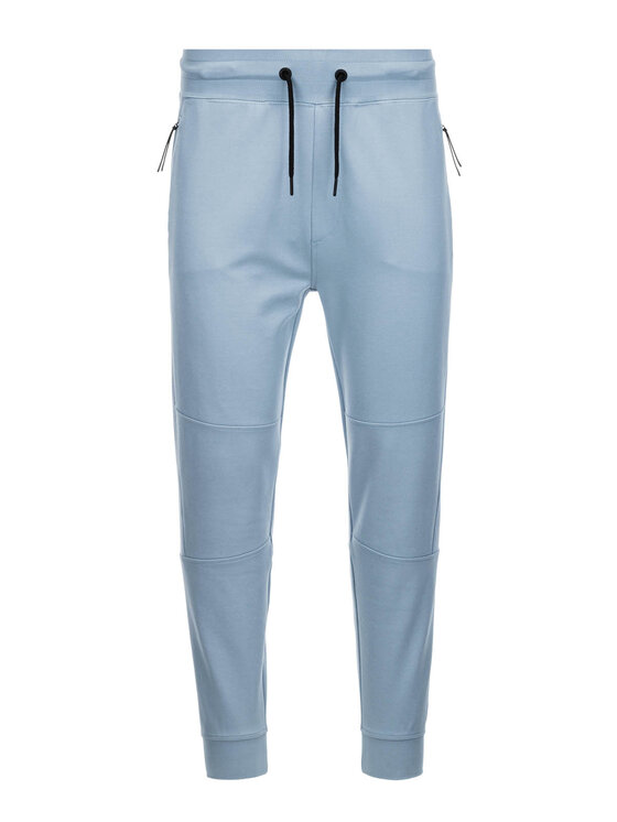 Ombre Ombre Spodnie dresowe OM-PASK-0142 Niebieski Regular Fit