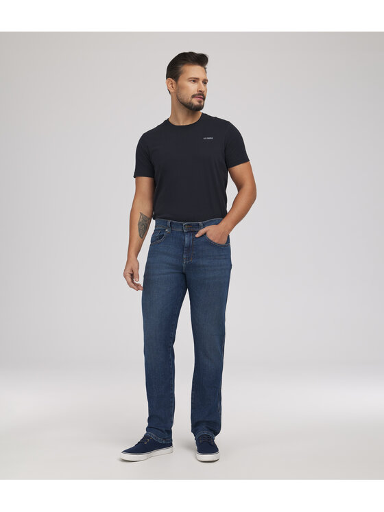 Lee Cooper Lee Cooper Jeansy JEANS M LC7504 7820 BRUSHED Niebieski Tapered Fit