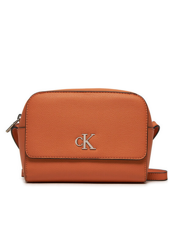 Calvin Klein Jeans Ročna Torba Minimal Monogram Camera Bag18 K60K612234 Rjava