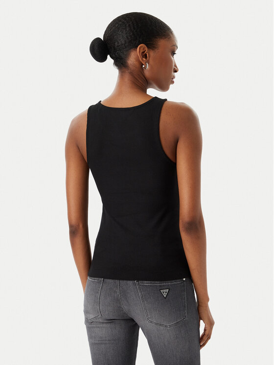 Guess Guess топ W6RP39 KD092 Черен Regular Fit