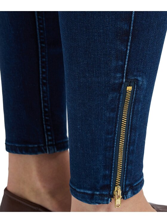 Lee Lee Jeansy 112385840 Niebieski Skinny Fit