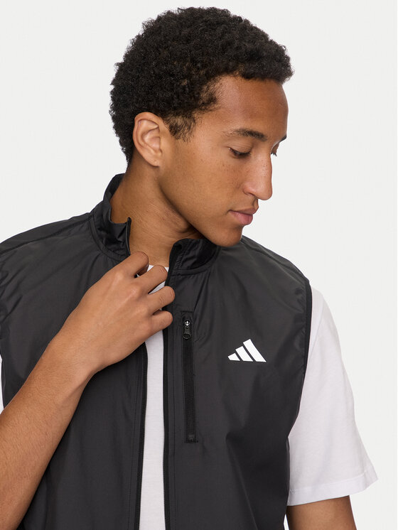 adidas adidas Γιλέκο Own the Run IN1493 Μαύρο Slim Fit