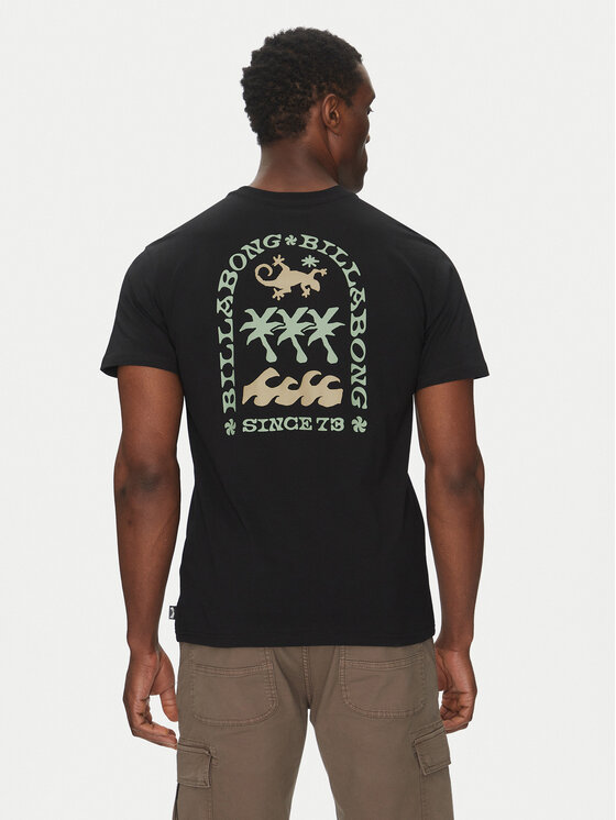 Billabong Billabong T-shirt EBYZT00308 Crna Regular Fit