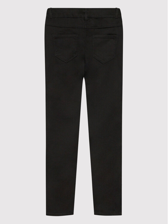NAME IT NAME IT Hlače iz tkanine 13148781 Črna Skinny Fit