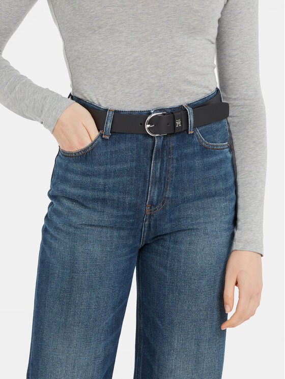 Tommy Hilfiger Tommy Hilfiger Damengürtel Th Timeless 3.5 AW0AW15387 Schwarz
