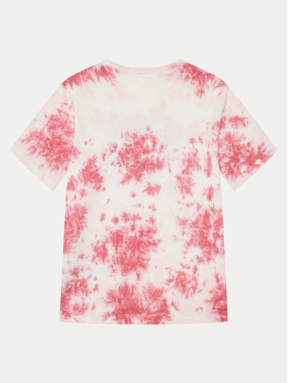 Guess Guess T-Shirt J5RI09 K8HM4 Różowy Oversize
