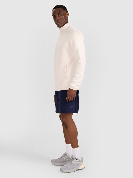 4F 4F Bluza techniczna TRAINING Biały Regular Fit