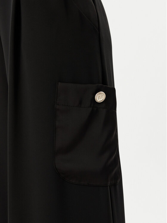 Rinascimento Rinascimento Stoffhose CFC0122612003 Schwarz Regular Fit