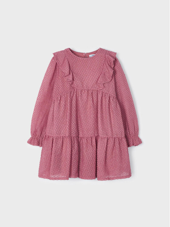 Mayoral Mayoral Kleid für den Alltag 4.927 Rosa Regular Fit