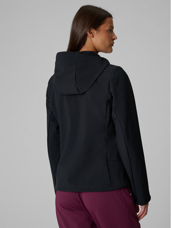 4F 4F Kurtka przejściowa URBAN COMMUTER Czarny Regular Fit