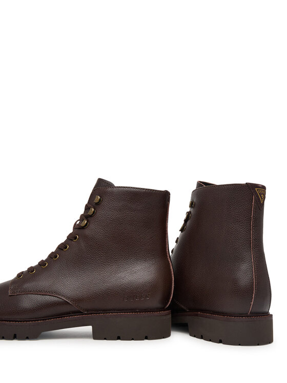 Guess Guess Gležnjarji FMFBRA LEA11 Temno rjava