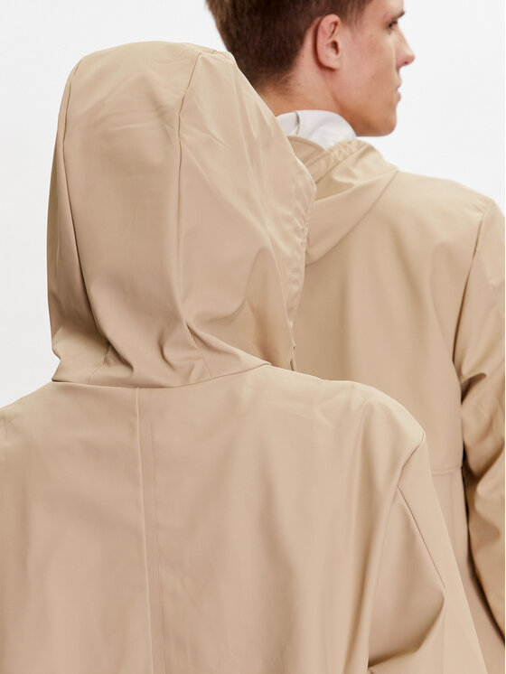 Rains Rains Μπουφάν αδιάβροχο 18140 Μπεζ Casual Fit