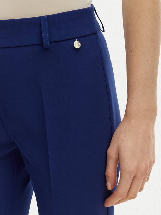 Maryley Maryley Pantaloni din material 26EB52Z/43FR Bleumarin Regular Fit