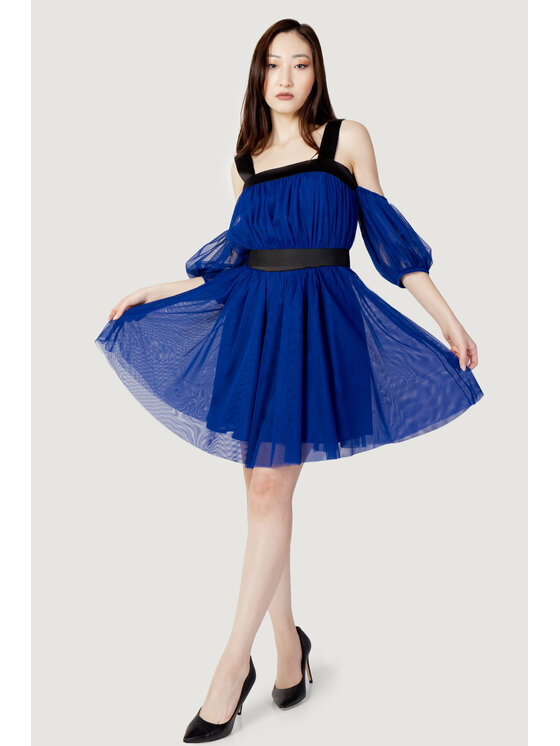 Hanny Deep Hanny Deep Abito da cocktail TULLE BICOLOR Blu To Fit