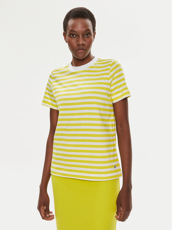 Tamaris Apparel Tamaris Apparel T-shirt Dabra TAW0892 Giallo Regular Fit