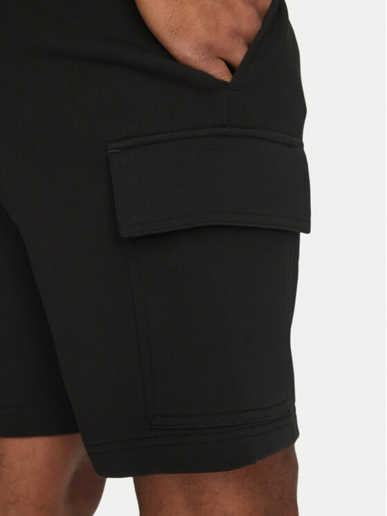 Lacoste Lacoste Sportovní kraťasy GH9743 Černá Regular Fit