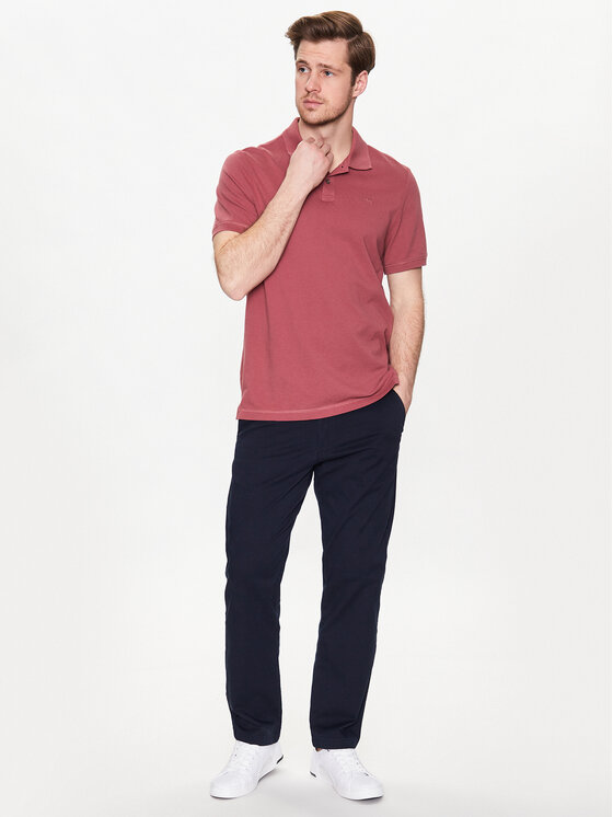 Selected Homme Selected Homme Chinosy 16087665 Granatowy Straight Fit