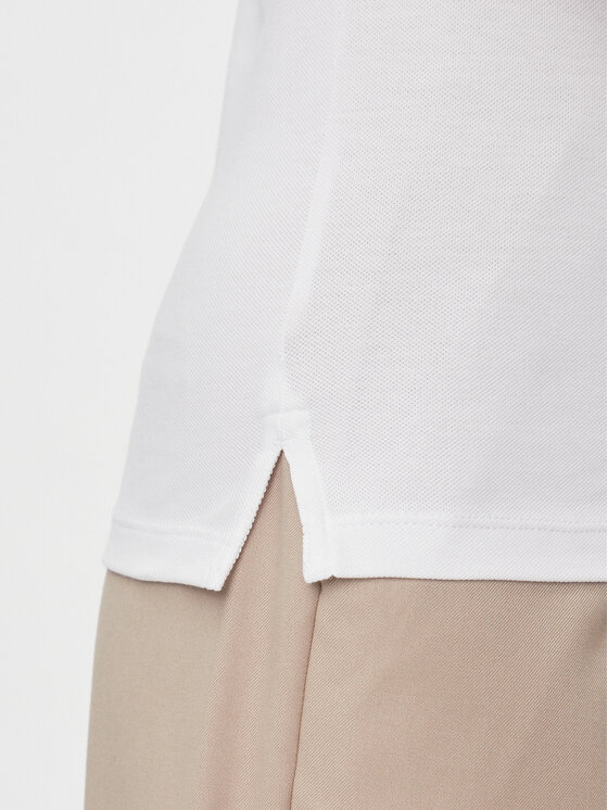 Tommy Hilfiger Tommy Hilfiger Polo majica 1985 WW0WW42047 Bela Slim Fit