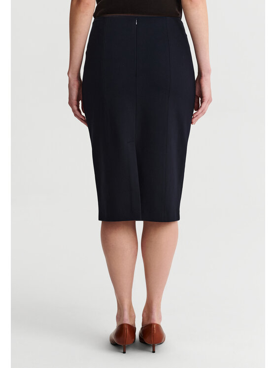 TATUUM TATUUM Spódnica midi BONARI Granatowy Close Fit