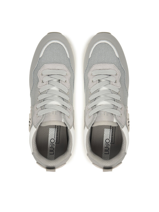 Liu Jo Liu Jo Sneakersy Maxi Wonder 01 BF5009 PX685 Sivá