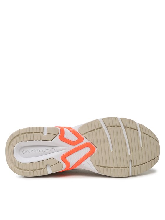 Calvin Klein Jeans Calvin Klein Jeans Sneakers Retro Tennis Laceup YM0YM00699 Weiß