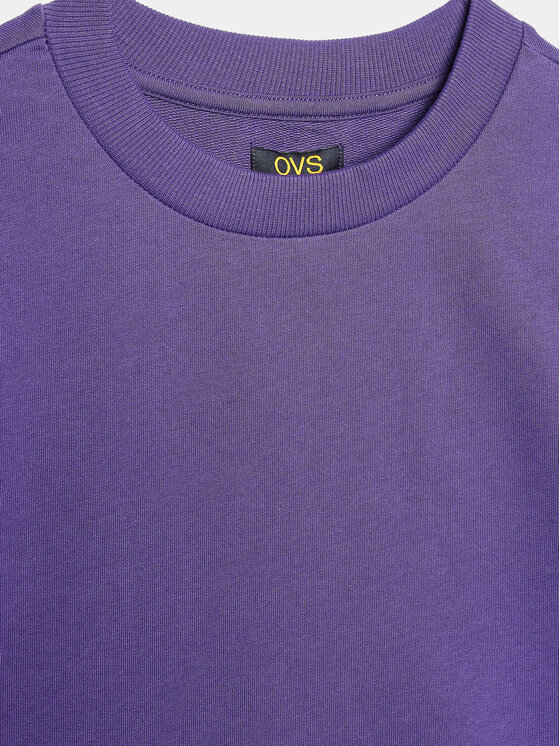 OVS OVS Majica dugih rukava 1810857 Ljubičasta Regular Fit