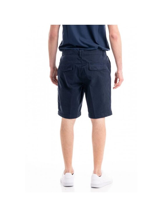 Emporio Armani Emporio Armani Szorty materiałowe 211824 3R471 06935 Granatowy Regular Fit