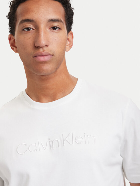Calvin Klein Calvin Klein Тишърт Interlock LV04LH804G Бял Regular Fit