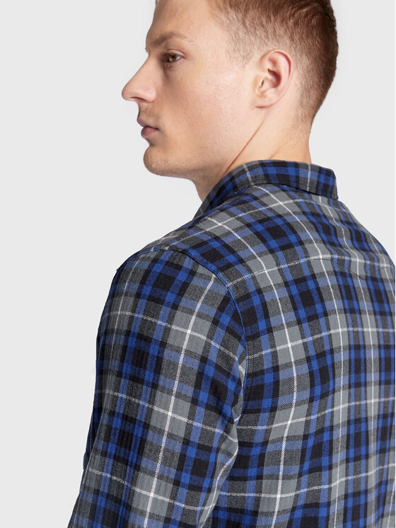 Lee Lee Camicia Clean L66RDH21 112322655 112322655 Blu scuro Regular Fit
