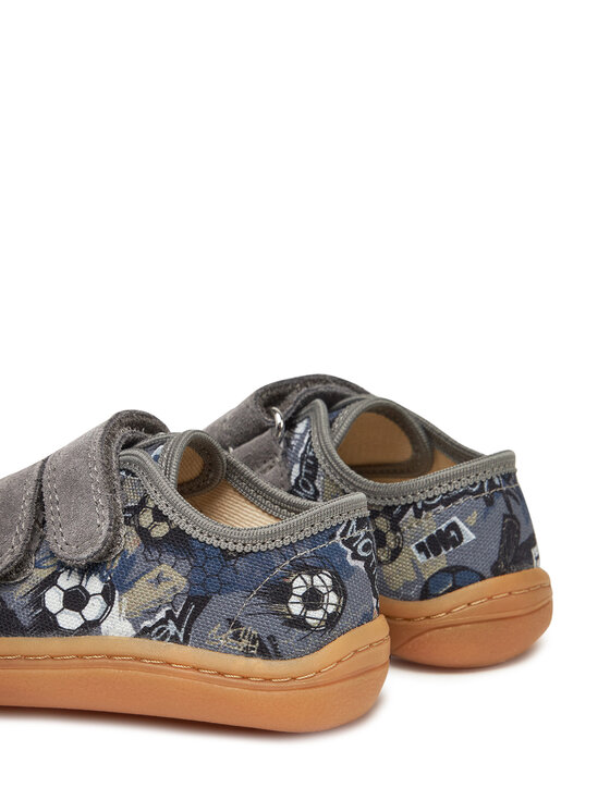 Froddo Froddo Пантофи Barefoot Canvas G1700379-27 M Сив