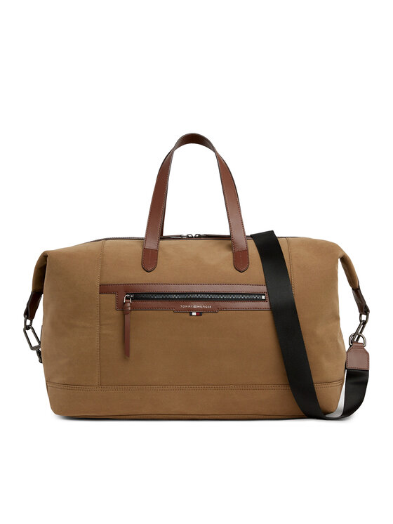 Tommy Hilfiger Tommy Hilfiger Pārnēsajamā soma Th Classic Prep Duffle AM0AM11527 Brūns